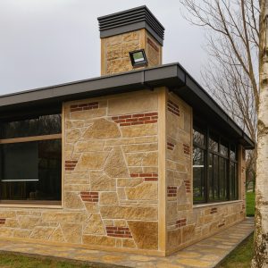 Taş ve Tuğla Dekorasyon Model-11-1 Villa dış cephe taş kaplama modelleri – model 11 doğal taş ve tuğla detaylı tasarım