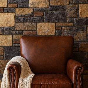 Taş ve Tuğla Dekorasyon Model-2-1 Model 2 taş duvar dekorasyon iç mekan uygulaması