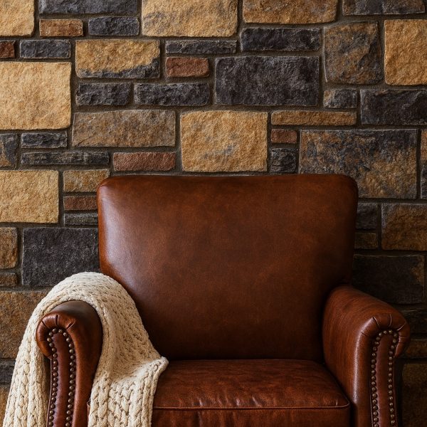 Taş ve Tuğla Dekorasyon Model-2-1 Model 2 taş duvar dekorasyon iç mekan uygulaması