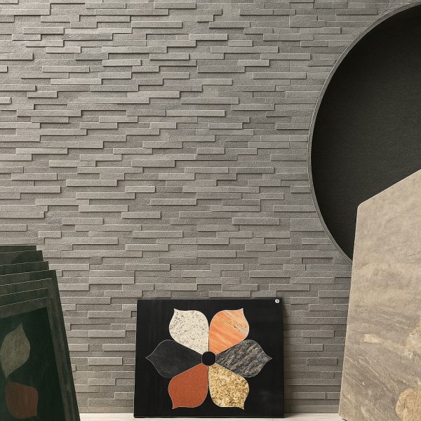 Taş ve Tuğla Dekorasyon Model-9-4 İç mekan için 3 boyutlu taş kaplama