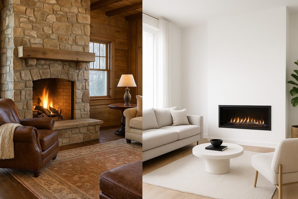 şömine estetik karşılaştırması