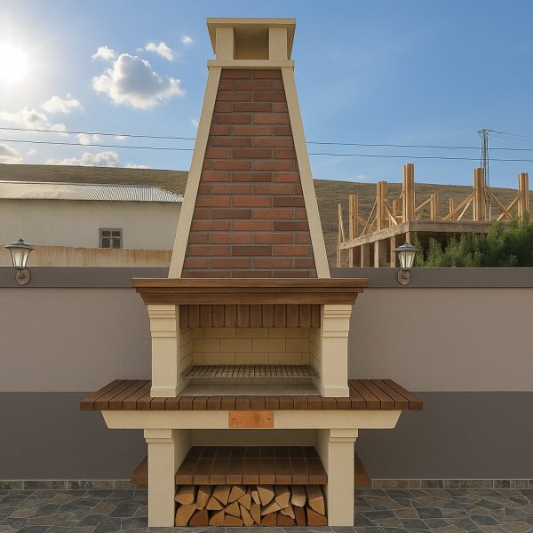 Barbekü Model 1-1 Dış Mekan Barbekü Model 1