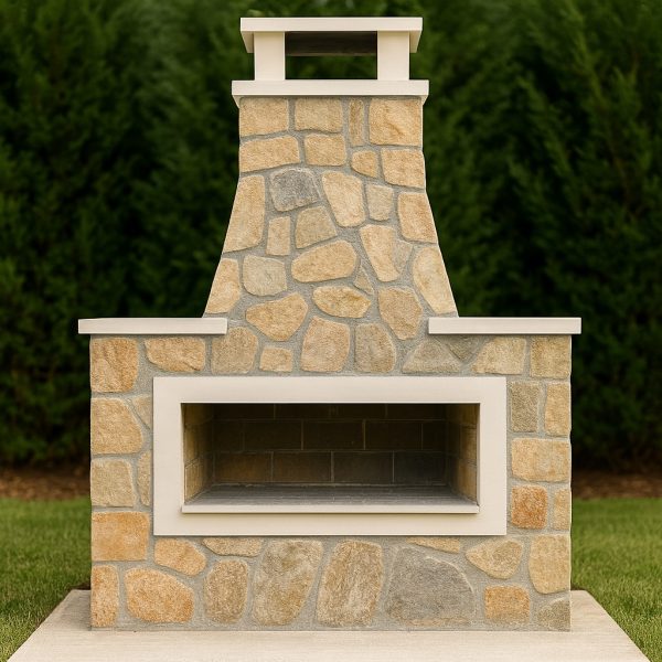 estetik doğal taş kaplama barbekü