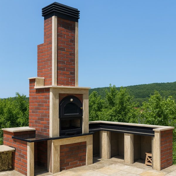 Barbekü Model 7-1 Hazır Tuğla Barbekü Model 7 – Dayanıklı tuğla gövde ve geniş pişirme alanı ile bahçe mangalı.