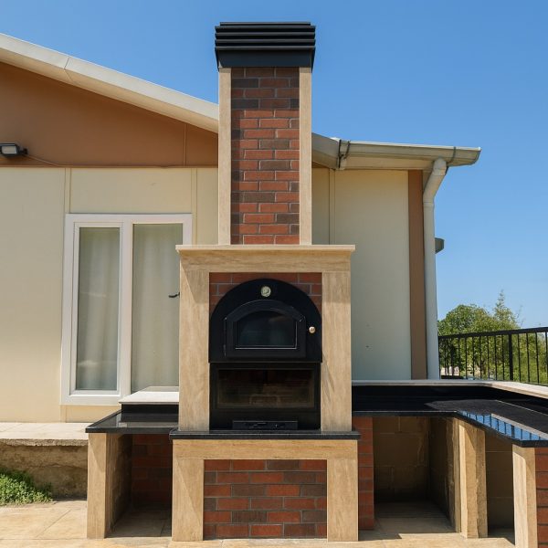 Barbekü Model 7-2 Hazır Tuğla Barbekü Model 7 – İstenilen renk ve ölçülerde üretilebilen dekoratif tuğla barbekü.