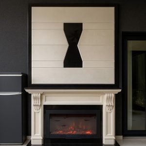 elektrikli-somine-model-2-1 Dekoratif elektrikli şömine model 2 ön görünüş