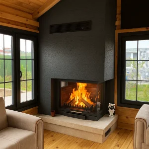 odunlu-somine-model-14-1 Model 14 siyah taş duvar şömine