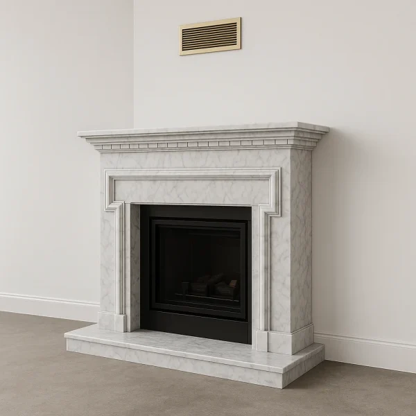 odunlu-somine-model-16-3 Şık ve zarif şömine modeli