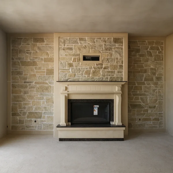 odunlu-somine-model-22-2 doğal taş kaplamalı şömine