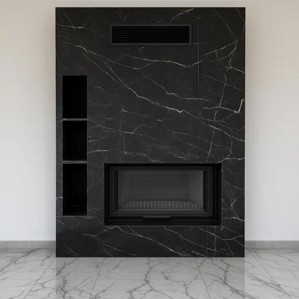 odunlu-somine-model-33-2 tek parça siyah mermer şömine tasarımı