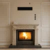odunlu-somine-model-77-2 klasik odunlu şömine ateşli görünüm, salon iç mekan tasarımı – Model 77